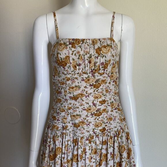 Petersyn Garbo Casual Midi Dress Valencia Size Small - Picture 4 of 15